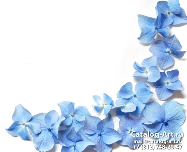 Bleu flowers 1
